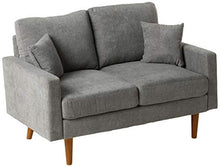 Load image into Gallery viewer, US Pride Furniture Macsen 2 Piece Living Room Set, Grey