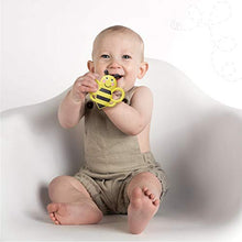 Load image into Gallery viewer, sweetbee Buzzy Bee Multi-Textured, Soft & Soothing, Easy-Hold, Silicone Teether Toy (BPA Free, Freezer & Dishwasher Safe)