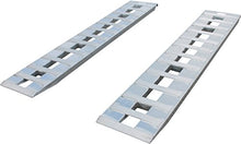 Load image into Gallery viewer, 6 FT x 15" Aluminum 6800 LB RampS CAR Truck Trailer Auto Hauler Knife & Hook Ends