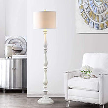 Load image into Gallery viewer, Safavieh Lighting Collection Bessie Candlestick White 62-Inch Floor Lamp