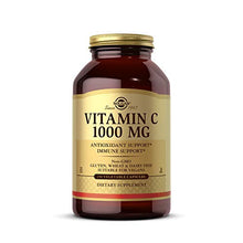 Load image into Gallery viewer, Solgar Vitamin C 1000 mg, 250 Vegetable Capsules - Antioxidant & Immune Support - Overall Health - Healthy Skin & Joints - Bioflavonoids Supplement - Non GMO, Vegan, Gluten Free, Kosher - 250 Servings