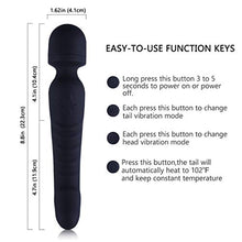 Load image into Gallery viewer, Portable Handheld Wand Massager,7 Flexible Modes,Rechargeable Electric Massager,Good Life Assistant