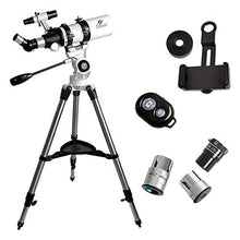 Load image into Gallery viewer, Gskyer Telescope, 80mm AZ Space Astronomical Refractor Telescope, German Technology Scope