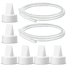 Load image into Gallery viewer, Replacement Tubing and Duckbill Valve for Spectra S1 Spectra S2 Spectra 9 Plus Replace Spectra Duckbill Valve Spectra Tubing Avent Tubing Ameda Tubing Not Original Spectra Pump Parts, Made by Maymom