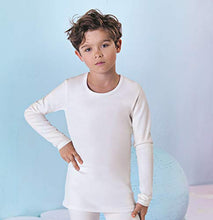 Load image into Gallery viewer, Brix Boys' Long Sleeve Tees - Tagless Crewneck Cotton Soft 4-pk Shirts. 11-13
