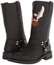 Load image into Gallery viewer, Harley-Davidson Men's Darren Motorcycle Harness Boot, Black, 10.5 W US