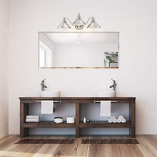 Load image into Gallery viewer, Kira Home Welton 25.5" Modern Industrial 3-Light Vanity/Bathroom Light, Brushed Nickel Finish