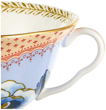 Load image into Gallery viewer, Wedgwood Butterfly Bloom Blue Peony Teacup & Saucer Set