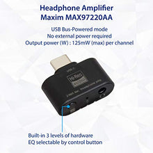 Load image into Gallery viewer, Syba 96 Khz 24 Bit DAC USB-C Tupe C Audio Sound Adapter to 3.5mm Headphone Amplifier 3 Level Eq SD-AUD20223