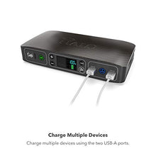 Load image into Gallery viewer, HALO Bolt Air 58830 mWh Portable Emergency Power Kit with Tire Pump, 4 Interchangeable Air Nozzles, Extra Accessory Kit, Car Jump Starter, and Car Charger - Purple Terrazzo