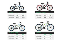 Load image into Gallery viewer, Guardian Ethos Safer Patented SureStop Brake System 20" Kids Bike, Black/Blue/Green