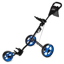 Load image into Gallery viewer, Janus Golf Push Cart, Golf cart for Golf Bag,Golf Pull cart for Golf Clubs, Golf Push carts 3 Wheel Folding, Golf Accessories for Men Women,Golf cart Accessories,Ideal for Golf Clubs