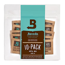 Load image into Gallery viewer, Boveda Wooden Music Instruments - 49% RH 2-Way Humidity Control - Size 8 For Wooden Instruments – Protects All Wood Instruments For Optimal Sound – Prevents Cracking & Warping Of Guitars – 10 Count
