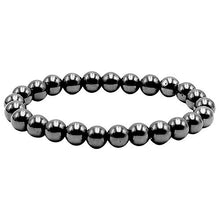 Load image into Gallery viewer, Black Obsidian Hexagram Natural Stone Pendant Necklace and Hematite Bracelet Hematite Metal Magnetic Therapy Bracelets