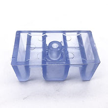Load image into Gallery viewer, 49mm Anti-Collision Block for Shower Room Glass Sliding Door Shower Door Bottom Guide Assembly Clear(4Pcs)