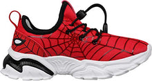 Load image into Gallery viewer, BRONAX Little Boys Athletic Shoes Slip On Size 12 Comfortable Lightweight No Lace Gym Running Gifts Tennis Sneaker for Little Kids Red 30