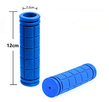 Load image into Gallery viewer, U-JOY Bike Handlebar Grips for Kids Girls Boys, Non-Slip Rubber Mushroom Bicycle Grips for Scooter Cruiser Seadoo Tricycle Wheel Chair Mountain Road Urban Foldable Bike MTB BMX (Black)