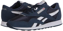 Load image into Gallery viewer, Reebok Men's Classic Nylon Sneaker, TMNAVY/TMNAVY/Platin, 10.5