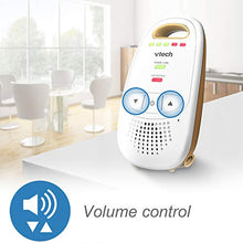 Load image into Gallery viewer, VTech DM111 Audio Baby Monitor with up to 1,000 ft of Range, 5-Level Sound Indicator, Digitized Transmission & Belt Clip
