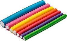 Load image into Gallery viewer, Tifara Beauty Hair Rollers 42-pack 7" Flexible Curling Rods