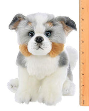 Load image into Gallery viewer, Bearington Hogan Plush Australian Shepherd Stuffed Animal Puppy Dog, 13 Inch