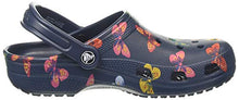 Load image into Gallery viewer, Crocs Men's and Women's Classic Vacay Vibes Clog|Casual Slip On Water Shoe, Butterfly, 8 US 6 US M US
