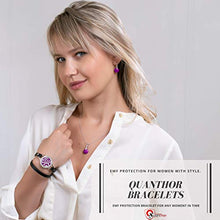 Load image into Gallery viewer, EMF Protection Bracelet with Aromatherapy Essential Oil Diffuser- Bracelets For Women - (2 in 1) Unique Anti EMF Shield for Cell Phone, Laptop for a Modern Woman who Also Loves Essential Oil Bracelets