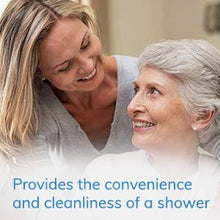 Load image into Gallery viewer, No-Rinse Bathing Wipes by Cleanlife Products (12 Pack), Premoistened and Aloe Vera Enriched for Maximum Cleansing and Deodorizing - Microwaveable, Hypoallergenic and Latex-Free (8 Wipes)