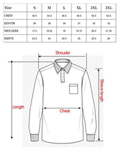Load image into Gallery viewer, Brosloth Men's Long Sleeve Polo Shirt Classic Regular Fit Casual Shirt with Right Chest Pocket Sport Shirt Wine Red X-Large
