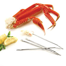 Load image into Gallery viewer, Norpro Stainless Steel Seafood Forks 6.75" | 4-Count per Pack | 1-Pack