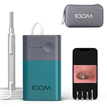 Load image into Gallery viewer, Ear Camera Otoscope with Light, USB Ear Wax Removal Camera, Digital Otoscope with Ear Spoon, Ear Scope for Kids and Adults, Ear Cleaning Kit Compatible with iPhone and Android