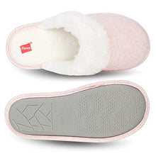 Load image into Gallery viewer, Hanes womens Superior Comfort Cotton on Scuff With Memory Foam and Anti-skid Sole Slipper, Pink, X-Large US