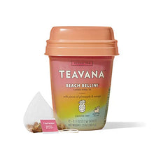 Load image into Gallery viewer, Teavana Beach Bellini, Herbal Tea With Pieces of Pineapple and Mango, 12 sachets (Pack of 4)