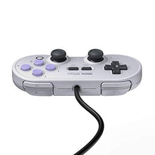 Load image into Gallery viewer, USB Game Controller for PC, 8Bitdo SN30 Pro Wired Controller/Gamepad for Raspberry Pi, Laptop and Nintendo Switch - (SN Edition)