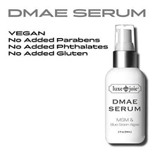 Load image into Gallery viewer, DMAE MSM Facial Serum 2 oz Lifts Tightens Plumps Firms For Dry Skin Reduce Wrinkles Lines Sagging Anti-Aging