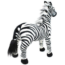 Load image into Gallery viewer, Zebenjo The Zebra - 16 Inch Stuffed Animal Plush - by Tiger Tale Toys