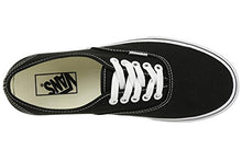 Load image into Gallery viewer, Vans Unisex Authentic Platform 2.0 Black Canvas Trainers 7.5 US