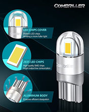 Load image into Gallery viewer, Combriller 194 168 LED Bulbs and 1157 2057 LED Bulbs, Super Bright Led 1157 Bulb For Led Reverse Lights Tail Light Turn Signal Bulb, T10 Interior Car Lights, Total 4 Bulbs