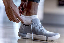 Load image into Gallery viewer, Under Armour Adult Cotton No Show Socks, 6-Pairs , Black/Gray , Large