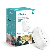 Load image into Gallery viewer, Kasa Smart WiFi Plug w/Energy Monitoring by TP-Link - Reliable WiFi Connection, No Hub Required, Works with Alexa Echo & Google Assistant (HS110),White