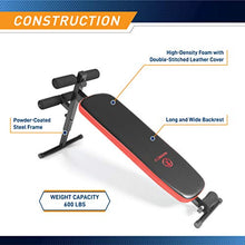 Load image into Gallery viewer, Marcy Utility Slant Board w/ Headrest – Folding Design with Adjustable Positions SB-4606