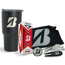 Load image into Gallery viewer, Bridgestone Golf Tour B RX Tumbler & Golf Towel Gift Kit