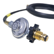 Load image into Gallery viewer, Mr. Heater 12-Feet Hose/Regulator Assembly with Restricted Flow Soft Nose P.O.L.