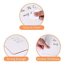 Load image into Gallery viewer, Grope Small Dry Erase White Board for Students 9x12 inches Dry Erase Lap White Board Kids Dual Sided Blank Mini Whiteboard for School (Double Blank Dry Erase Board)