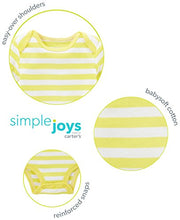 Load image into Gallery viewer, Simple Joys by Carter's Baby Girls' 5-Pack Long-Sleeve Bodysuit, Pink/Navy/Mint, 0-3 Months