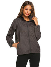 Load image into Gallery viewer, New fashion Waterproof Climbing Running Outdoor Hoodie Coat Sport Cycling Jacket Medium Gray