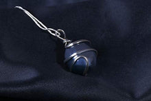 Load image into Gallery viewer, Raw Hematite Crystal Pendant Necklace – Grounding Balancing Joy Vitality Confidence Clarity Overwhelm - Authentic Stone on Adjustable Length Cord - Real Gemstone Chakra Healing Charm