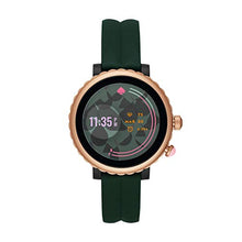 Load image into Gallery viewer, Kate Spade New York Women's Gen 4 Scallop Sport HR Heart Rate Silicone Touchscreen Smart Watch, Color: Green (Model: KST2016)