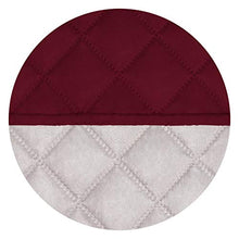 Load image into Gallery viewer, PureFit Reversible Quilted Sofa Cover, Water Resistant Slipcover Furniture Protector, Washable Couch Cover with Non Slip Foam and Elastic Straps for Kids, Pets (Chair, Red/Ivory)