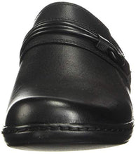 Load image into Gallery viewer, Clarks Women's Leisa Clover Clog, Black Leather, 90 M US